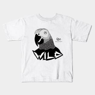 WILD Parrot Kids T-Shirt